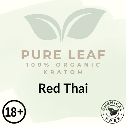 Red Thai - Pure Leaf Kratom