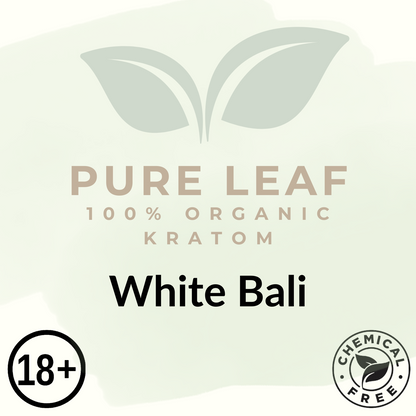 White Bali - Pure Leaf Kratom